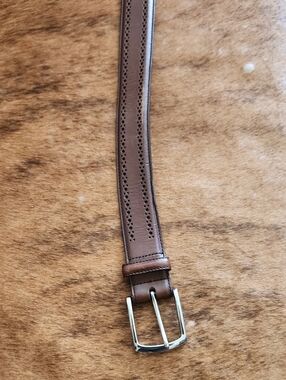 Allen Edmonds Manistee Dress Belt Size 42
